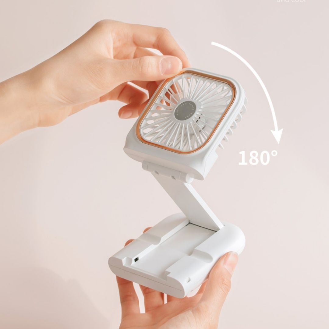 3in1 Handheld Fan(Power bank+Mobile phone stand+Fan)